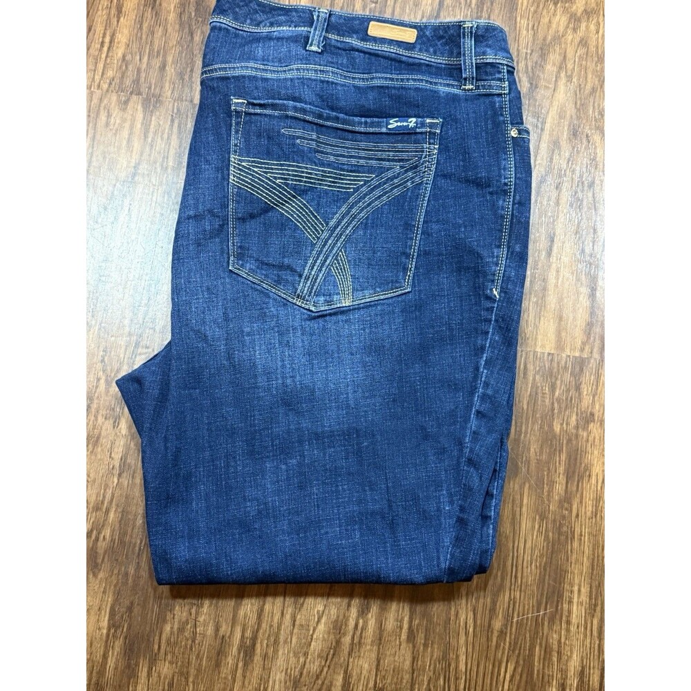 Seven 7 Jeans Women’s Plus 28W Dark Wash